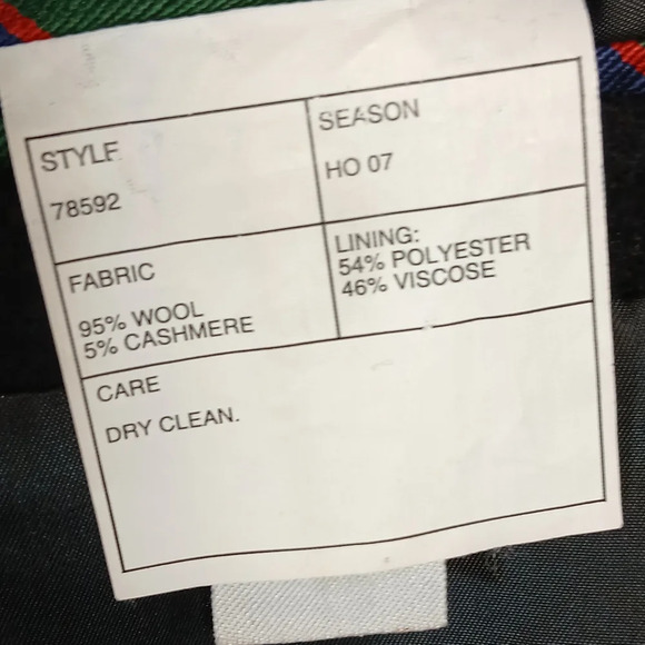 J crew Men's Westbourne topcoat in black size Medium - Picture 9 of 13